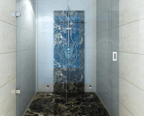 Cửa kính ngăn phòng tắm 